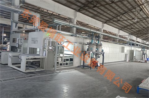 71米軟瓷生產(chǎn)線，愛(ài)福旺軟瓷設(shè)備生產(chǎn)廠家，軟瓷生產(chǎn)設(shè)備