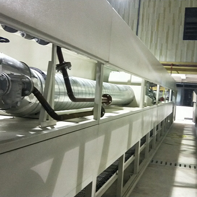 MCM生態(tài)公司安裝，新型陶瓷專(zhuān)用烘烤生產(chǎn)線(xiàn)-愛(ài)旺工業(yè)設(shè)備